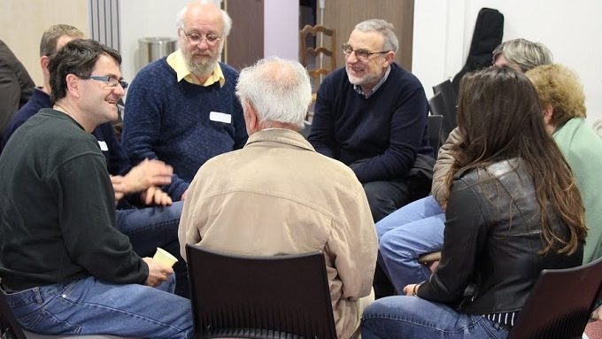 Le Secours Catholique invite des élèves du lycée au Mans pour la journée consacrée au Handicap