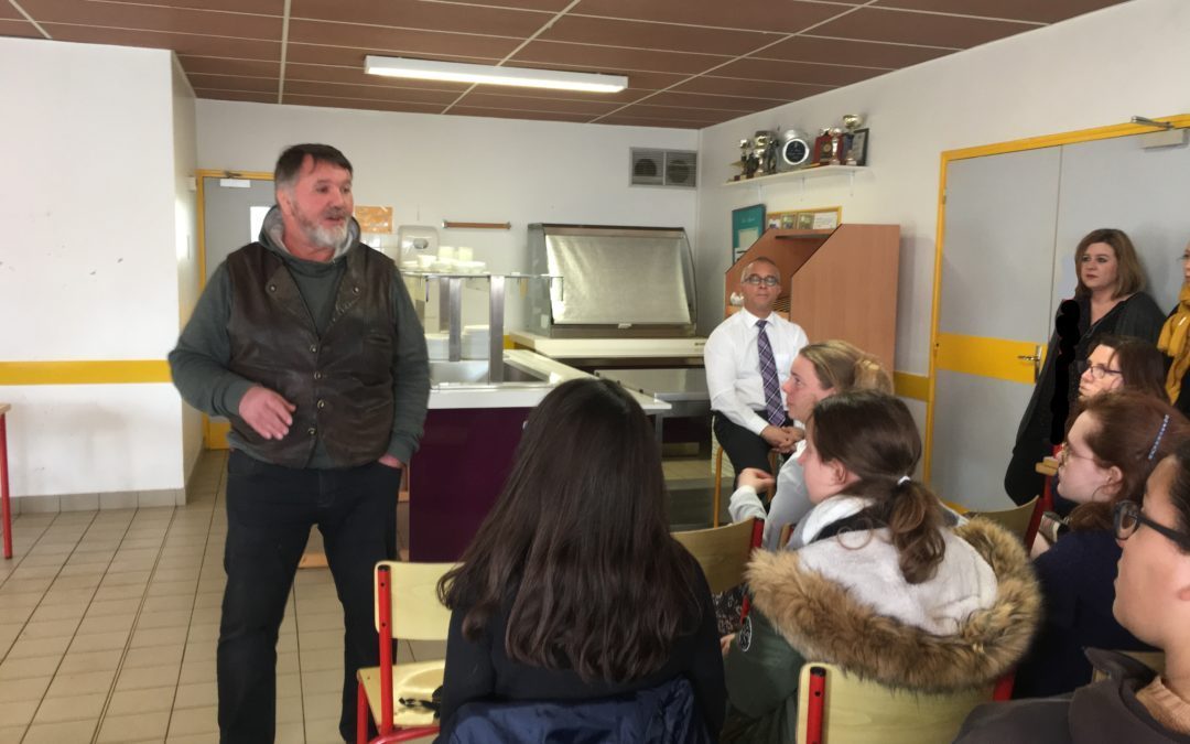 Rencontre avec Tim Guenard organisée par la Pastorale du lycée