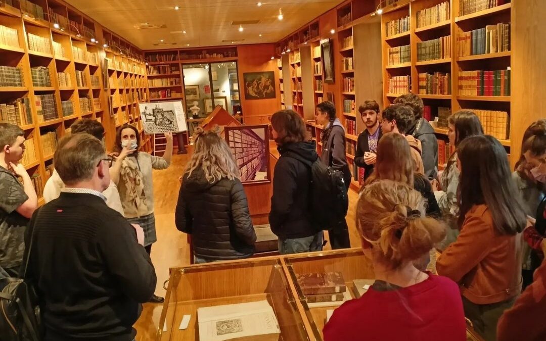 Visite du musée – bibliothèque de Saint-Calais